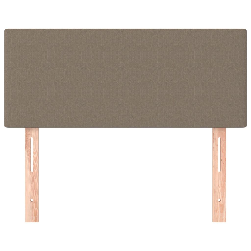 vidaXL Κεφαλάρι Κρεβατιού Taupe 90x5x78/88 εκ. Υφασμάτινο