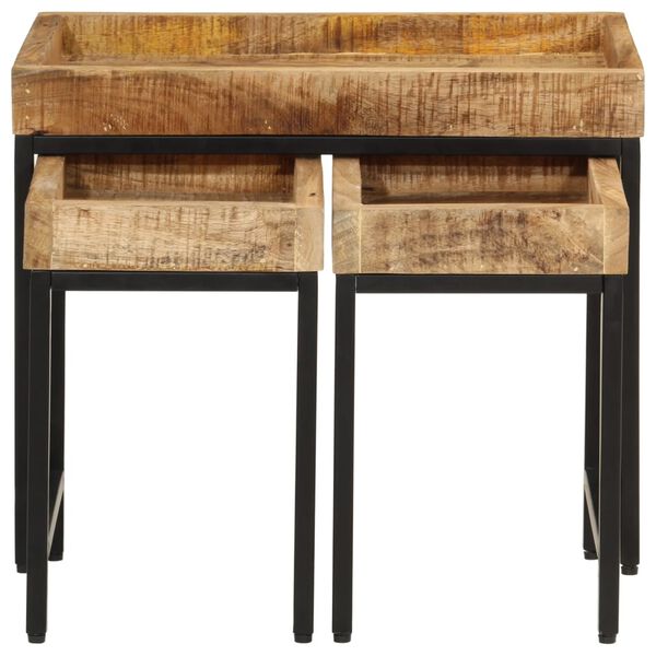 vidaXL &Tau;&rho;&alpha;&pi;&epsilon;&zeta;ά&kappa;&iota;&alpha; &Zeta;&iota;&gamma;&kappa;ό&nu; 3 &tau;&epsilon;&mu;. &alpha;&pi;ό &Mu;&alpha;&sigma;ί&phi; &Xi;ύ&lambda;&omicron; &Mu;ά&nu;&gamma;&kappa;&omicron; &kappa;&alpha;&iota; &Sigma;ί&delta;&epsilon;&rho;&omicron;