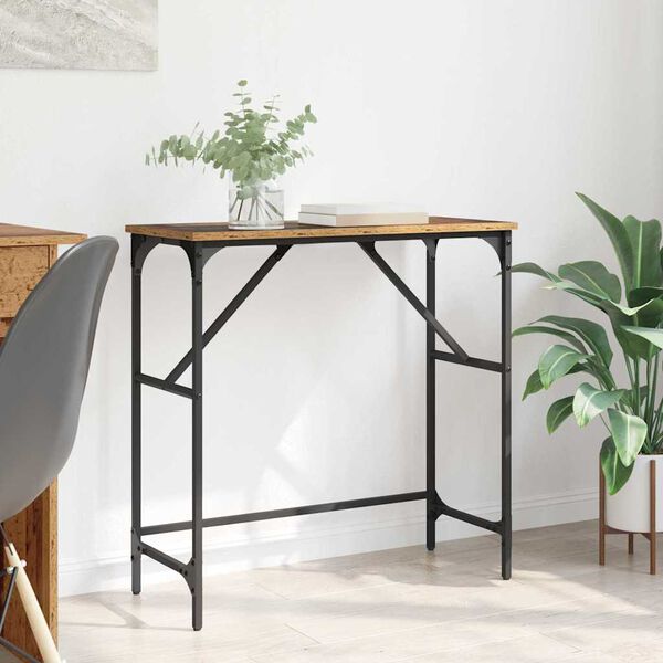 vidaXL &Tau;&rho;&alpha;&pi;έ&zeta;&iota; &kappa;&omicron;&nu;&sigma;ό&lambda;&alpha;&sigmaf; &Pi;&alpha;&lambda;&iota;ό &xi;ύ&lambda;&omicron; 75 x 32 x 75 &epsilon;&kappa;. &Epsilon;&pi;&epsilon;&xi;&epsilon;&rho;&gamma;&alpha;&sigma;&mu;έ&nu;&omicron; &xi;ύ&lambda;&omicron;