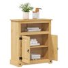 vidaXL Ντουλάπι Μπάνιου Corona 70x33x80 εκ. από Μασίφ Ξύλο Πεύκου