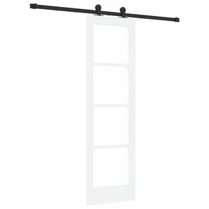 vidaXL &Sigma;&upsilon;&rho;ό&mu;&epsilon;&nu;&eta; &Pi;ό&rho;&tau;&alpha; ORKDAL &Lambda;&epsilon;&upsilon;&kappa;ό &kappa;&alpha;&iota; &Mu;&alpha;ύ&rho;&omicron; 61 x 198,5 &epsilon;&kappa;.
