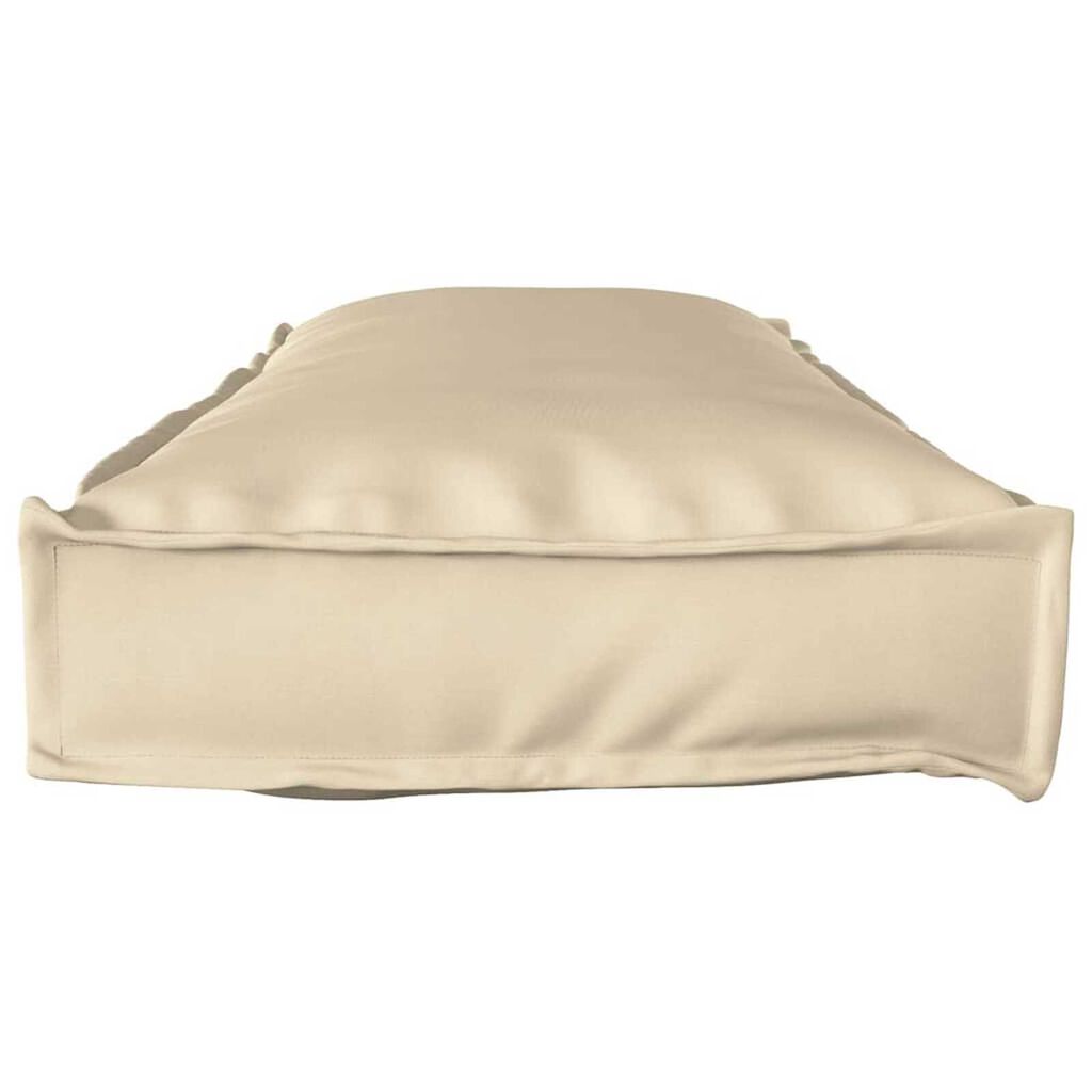 vidaXL Σετ Μαξιλαριών Πάγου 2 pcs Μπεζ 120 x 40 x 8 εκ Ύφασμα Oxford