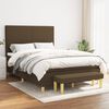 vidaXL &Kappa;&rho;&epsilon;&beta;ά&tau;&iota; Boxspring &mu;&epsilon; &Sigma;&tau;&rho;ώ&mu;&alpha; &Sigma;&kappa;&omicron;ύ&rho;&omicron; &Kappa;&alpha;&phi;έ 140x190 &epsilon;&kappa;. &Upsilon;&phi;&alpha;&sigma;&mu;ά&tau;&iota;&nu;&omicron;