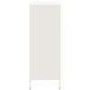 vidaXL Ντουλάπι Λευκό 68x39x101,5 εκ. από Χάλυβα