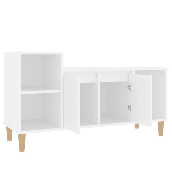 vidaXL Έπιπλο Τηλεόρασης Λευκό 100 x 35 x 55 εκ. Επεξ. Ξύλο