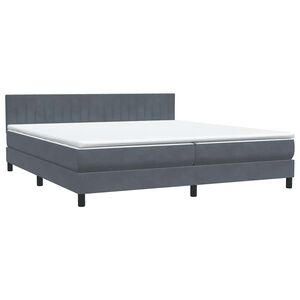 vidaXL &Kappa;&rho;&epsilon;&beta;ά&tau;&iota; Boxspring &mu;&epsilon; &Sigma;&tau;&rho;ώ&mu;&alpha; &Sigma;&kappa;&omicron;ύ&rho;&omicron; &Gamma;&kappa;&rho;&iota; 180x210 &epsilon;&kappa;. &Beta;&epsilon;&lambda;&omicron;ύ&delta;&iota;&nu;&omicron;