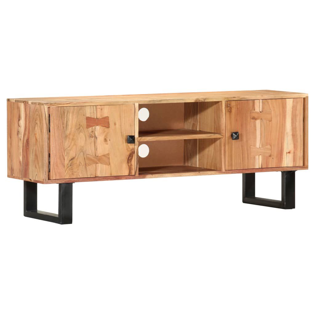 vidaXL Έπιπλο Τηλεόρασης 118 x 30 x 45 εκ. από Μασίφ Ξύλο Ακακίας