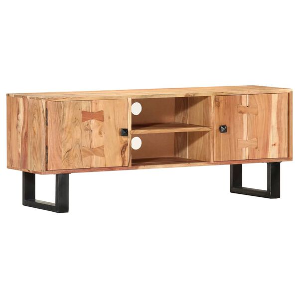 vidaXL Έπιπλο Τηλεόρασης 118 x 30 x 45 εκ. από Μασίφ Ξύλο Ακακίας