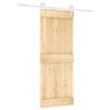 vidaXL &Sigma;&upsilon;&rho;ό&mu;&epsilon;&nu;&eta; &Pi;ό&rho;&tau;&alpha; 80 x 210 cm &Sigma;&upsilon;&mu;&pi;&alpha;&gamma;έ&sigmaf; &Xi;ύ&lambda;&omicron; &Pi;&epsilon;ύ&kappa;&omicron;&upsilon; (&Alpha;&kappa;&alpha;&tau;έ&rho;&gamma;&alpha;&sigma;&tau;&omicron;)