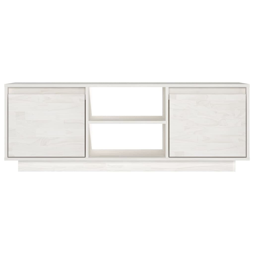 vidaXL Έπιπλο Τηλεόρασης 110 x 30 x 40 εκ. από Μασίφ Ξύλο Πεύκου