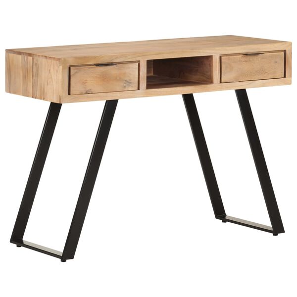 vidaXL Γραφείο Live Edge 107x45x79 εκ. από Μασίφ Ξύλο Ακακίας