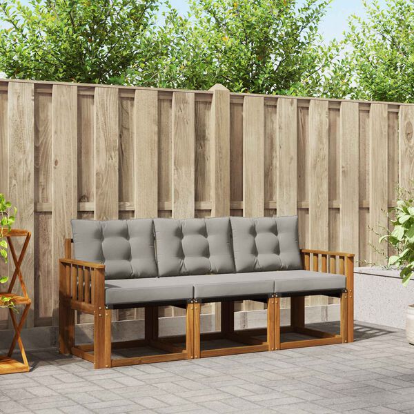 vidaXL &Sigma;&epsilon;&iota;&rho;ά &Kappa;&alpha;&nu;&alpha;&pi;έ &Epsilon;&xi;&omega;&tau;&epsilon;&rho;&iota;&kappa;&omicron;ύ 3 pcs &Phi;&upsilon;&sigma;&iota;&kappa;ό &kappa;&alpha;&iota; &Alpha;&nu;&omicron;&iota;&chi;&tau;ό &Gamma;&kappa;&rho;&iota;