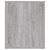 vidaXL Κομοδίνα 2 τεμ. Γκρι Sonoma 50x39x47 εκ.