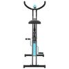 vidaXL Ποδήλατο Γυμναστικής X-Bike με Αντίσταση Ιμάντα Μπλε