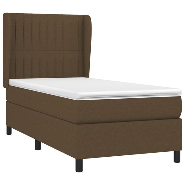 vidaXL &Kappa;&rho;&epsilon;&beta;ά&tau;&iota; Boxspring &mu;&epsilon; &Sigma;&tau;&rho;ώ&mu;&alpha; &Sigma;&kappa;&omicron;ύ&rho;&omicron; &Kappa;&alpha;&phi;έ 80x200 &epsilon;&kappa;. &Upsilon;&phi;&alpha;&sigma;&mu;ά&tau;&iota;&nu;&omicron;