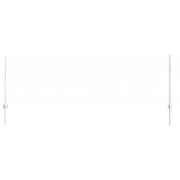 vidaXL Πό posts φράχτη 88 pcs Ασημί 140 cm Ατσάλι