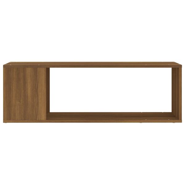 vidaXL Έπιπλο Τηλεόρασης Καφέ Δρυς 100x24x32 εκ. Επεξεργασμένο Ξύλο