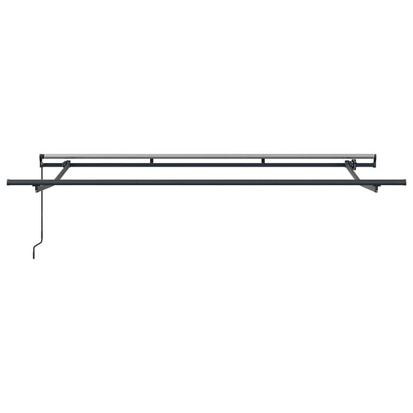 vidaXL Σκελετός Τέντας Ανθρακί 3.5 x 2 m Μέταλλο