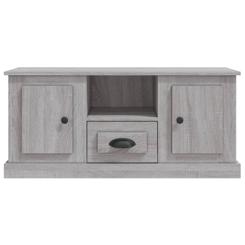 vidaXL Έπιπλο Τηλεόρασης Γκρι Sonoma 100x35,5x45 εκ. Επεξ. Ξύλο