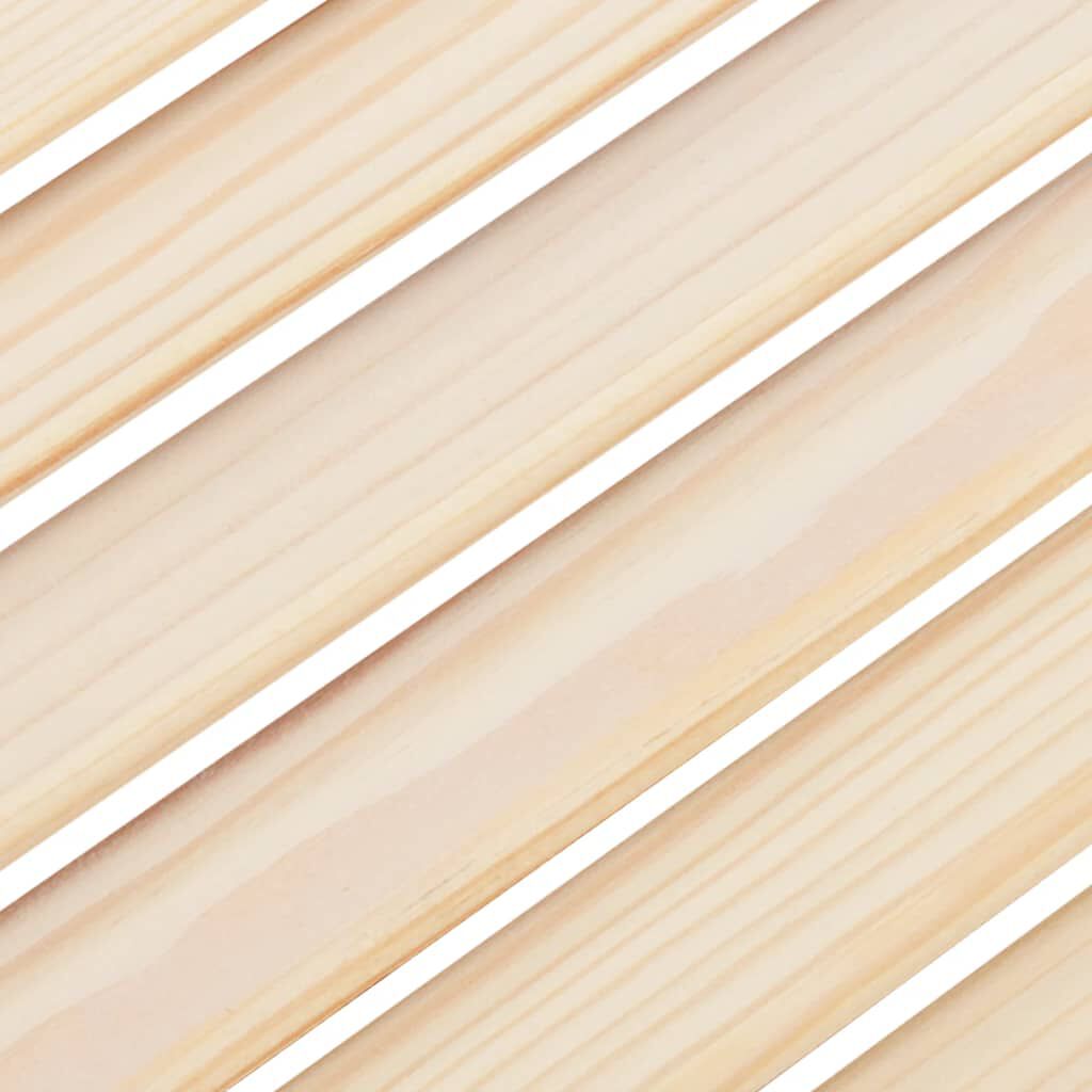 vidaXL Ανοιγόμενες πόρτες περσίδες 2 ζευγών 80x80 cm μασίφ ξύλο πεύκο