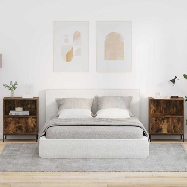 vidaXL &Kappa;&omicron;&mu;&omicron;&delta;ί&nu;&omicron; 2 pcs &Kappa;&alpha;&pi;&nu;&iota;&sigma;&tau;ή &delta;&rho;&upsilon;&sigmaf; 49 x 36 x 61 &epsilon;&kappa; &Epsilon;&pi;&epsilon;&xi;&epsilon;&rho;&gamma;&alpha;&sigma;&mu;έ&nu;&omicron; &xi;ύ&lambda;&omicron;