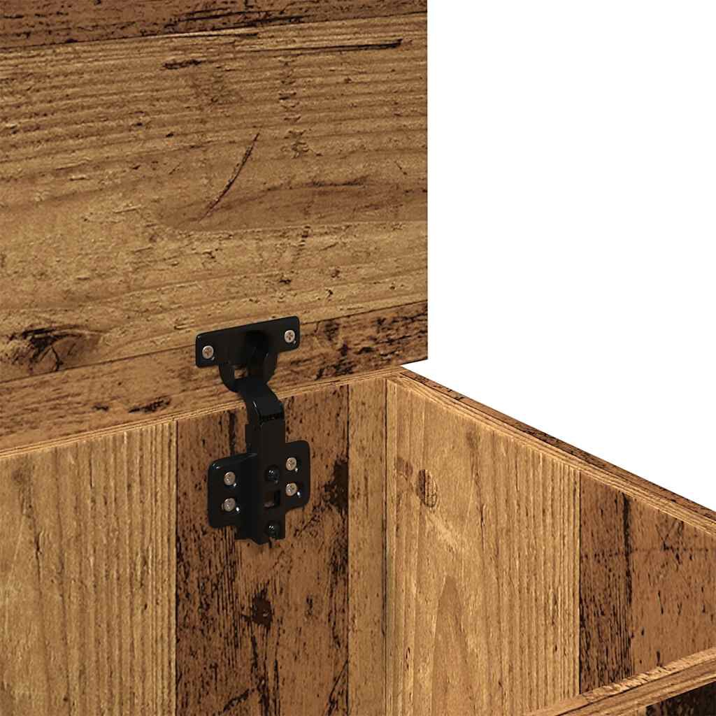 vidaXL Κουτί Αποθήκευσης Όψη Παλαιού Ξύλου 70x40x38 εκ. Επεξ.Ξύλο