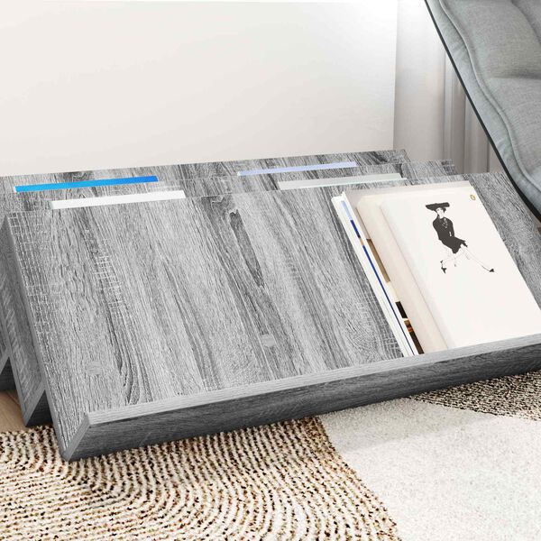 vidaXL &Rho;ά&phi;&iota; &Pi;&epsilon;&rho;&iota;&omicron;&delta;&iota;&kappa;ώ&nu; &mu;&epsilon; &rho;ά&phi;&iota; &Gamma;&kappa;&rho;ί&zeta;&omicron; &Sigma;&omicron;&nu;&omicron;&mu;&alpha; 90 x 53 x 28,5 &epsilon;&kappa;