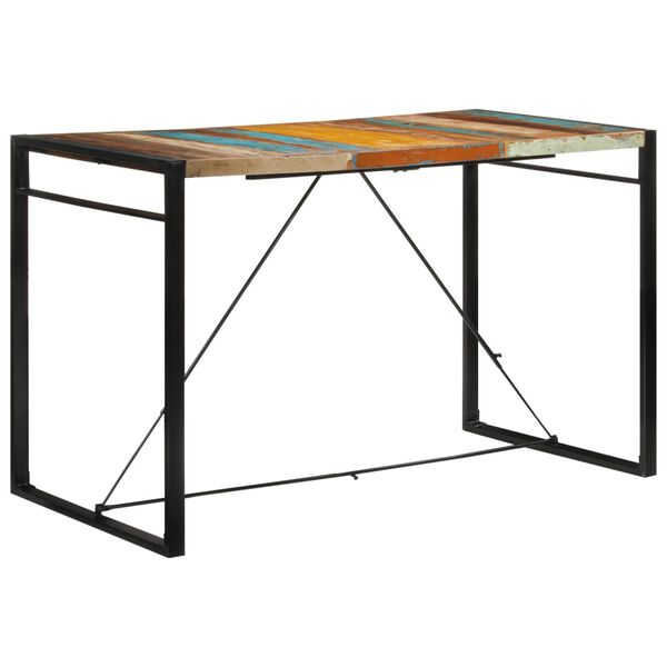 vidaXL Τραπέζι Μπαρ 175 x 90 x 110 εκ. από Μασίφ Ανακυκλωμένο Ξύλο