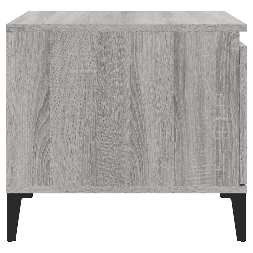 vidaXL Τραπεζάκι Σαλονιού Γκρι Sonoma 100x50x45 εκ. Επεξεργασμένο Ξύλο