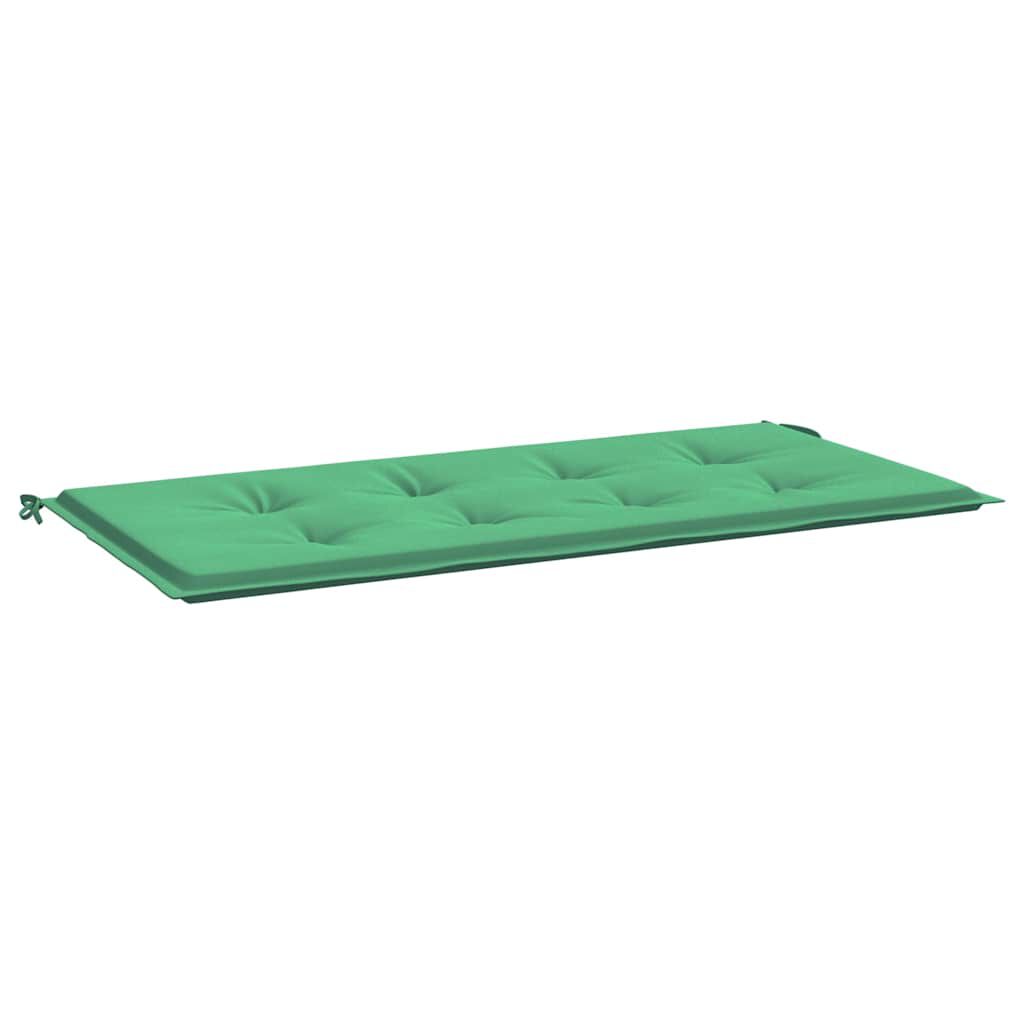 vidaXL Μαξιλάρι Πάγκου Κήπου Πράσινο 120x50x4 εκ. Ύφασμα Oxford