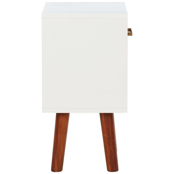 vidaXL Κομοδίνα 2 τεμ. 40 x 30 x 57 εκ. από Μασίφ Ξύλο Ακακίας