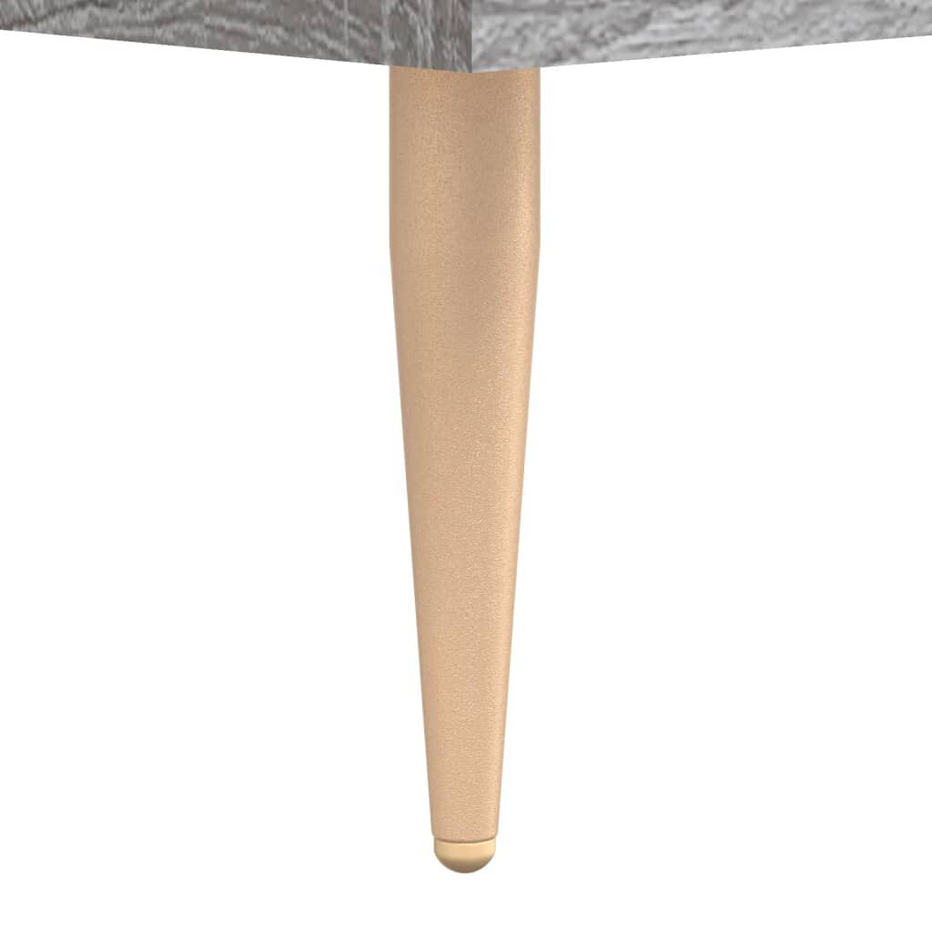 vidaXL Τραπεζάκι Σαλονιού Γκρι Sonoma 102x50x40 εκ. Επεξεργασμένο Ξύλο