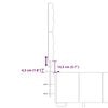 vidaXL &Kappa;&rho;&epsilon;&beta;ά&tau;&iota; Boxspring &mu;&epsilon; &Sigma;&tau;&rho;ώ&mu;&alpha; &Sigma;&kappa;&omicron;ύ&rho;&omicron; &Gamma;&kappa;&rho;&iota; 160x200 &epsilon;&kappa; &Upsilon;&phi;&alpha;&sigma;&mu;ά&tau;&iota;&nu;&omicron;