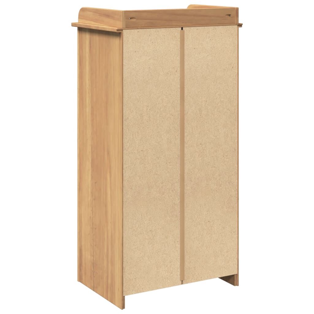 vidaXL Κάβα Κρασιών Panama 57x40x111,5 εκ. από Μασίφ Ξύλο Πεύκου