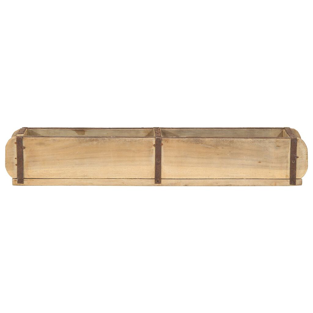 vidaXL Δίσκοι 4 τεμ 60,5x15x9 cm Στραβωμένο Ξύλο