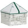 vidaXL 4 &Pi;ά&nu;&epsilon;&lambda; &Tau;&sigma;&omicron;&upsilon;&lambda;&eta;&theta;&rho;ά&kappa;&iota; &mu;&epsilon; &Sigma;&kappa;&epsilon;&pi;ή 60 x 60 x 82 &epsilon;&kappa; &Pi;&lambda;&alpha;&sigma;&tau;&iota;&kappa;ό &Lambda;&epsilon;&upsilon;&kappa;ό