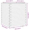 vidaXL Ζαρντινιέρα 60x60x72 εκ. από Εμποτισμένο Ξύλο Πεύκου