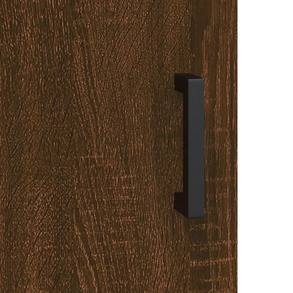 vidaXL Ντουλάπι Καφέ Δρυς 34,5 x 34 x 90 εκ. Επεξεργασμένο Ξύλο