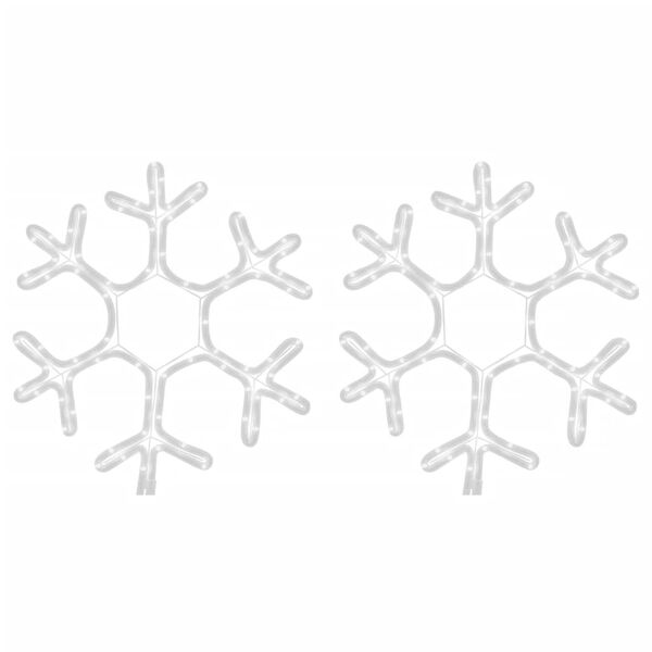 vidaXL &Chi;&rho;&iota;&sigma;&tau;&omicron;&upsilon;&gamma;. &Phi;&iota;&gamma;&omicron;ύ&rho;&epsilon;&sigmaf; &Chi;&iota;&omicron;&nu;&omicron;&nu;&iota;&phi;ά&delta;&epsilon;&sigmaf; LED 2 &tau;&epsilon;&mu;. &Theta;&epsilon;&rho;&mu;ό &Lambda;&epsilon;&upsilon;&kappa;ό 38x37 &epsilon;&kappa;