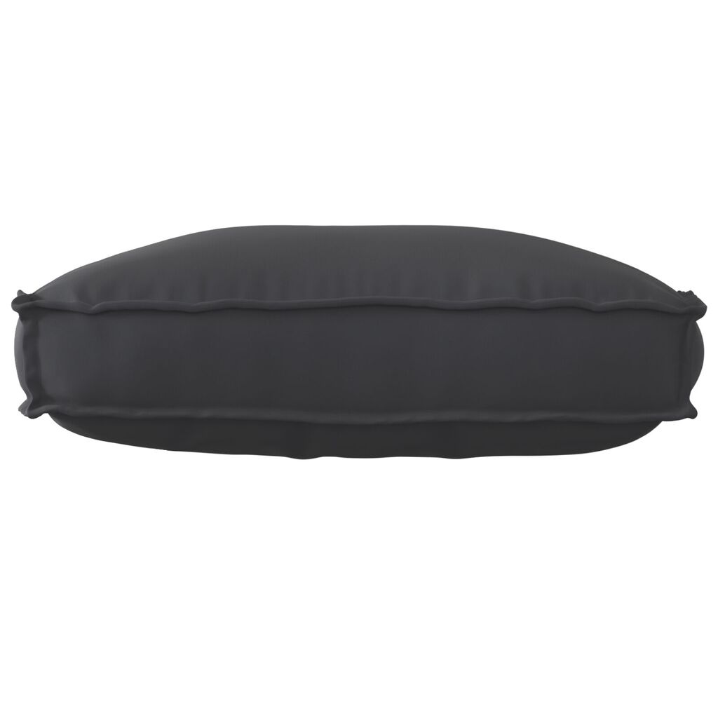 vidaXL Μαξιλάρι Παλέτας για Πλάτη Μαύρο 70x40x12 cm Oxford Fabric