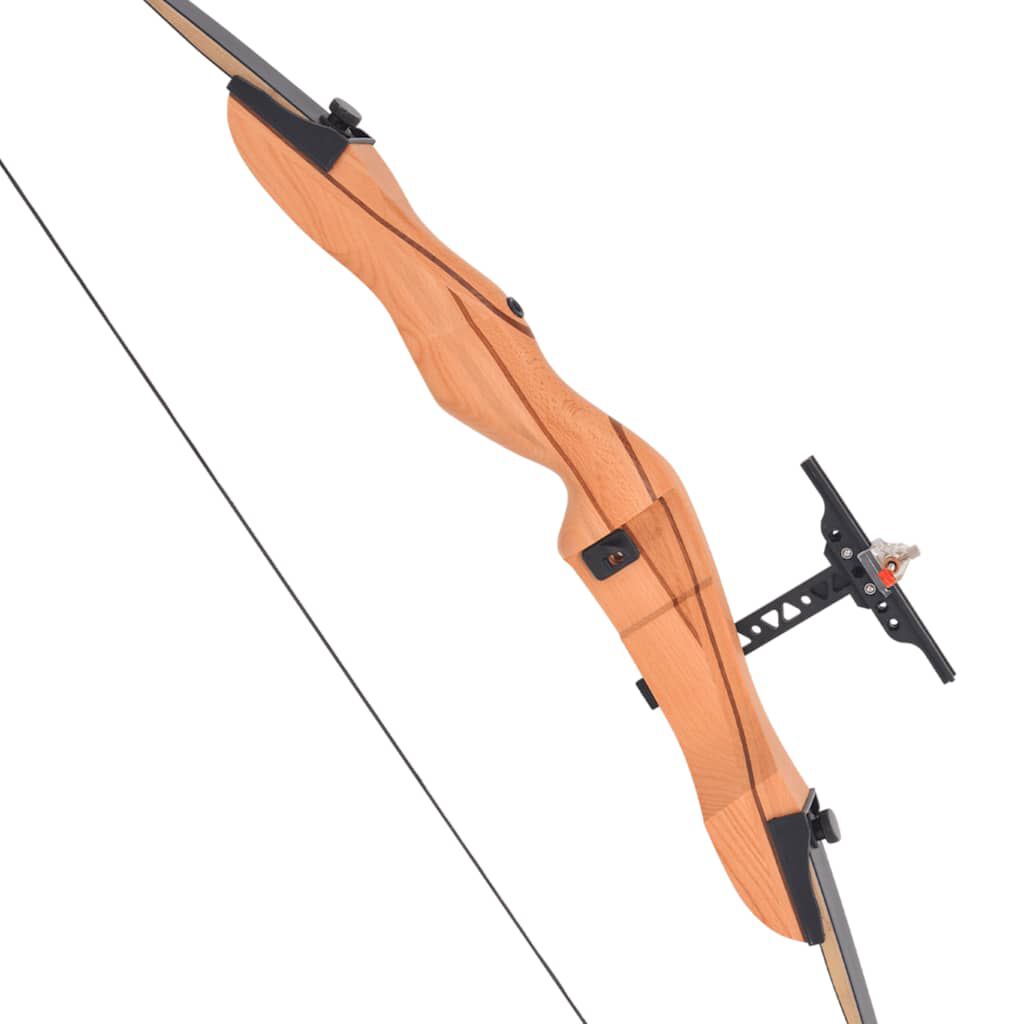 vidaXL Τόξο Ολυμπιακό Αντίκυρτο για Ενήλικες 68" 30 lb