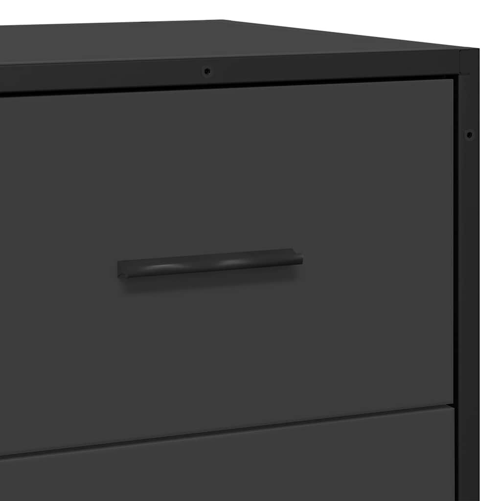vidaXL Ραφιέρα Καφέ Δρυς 35,5x35x76 εκ. Επεξ. Ξύλο + Μέταλλο