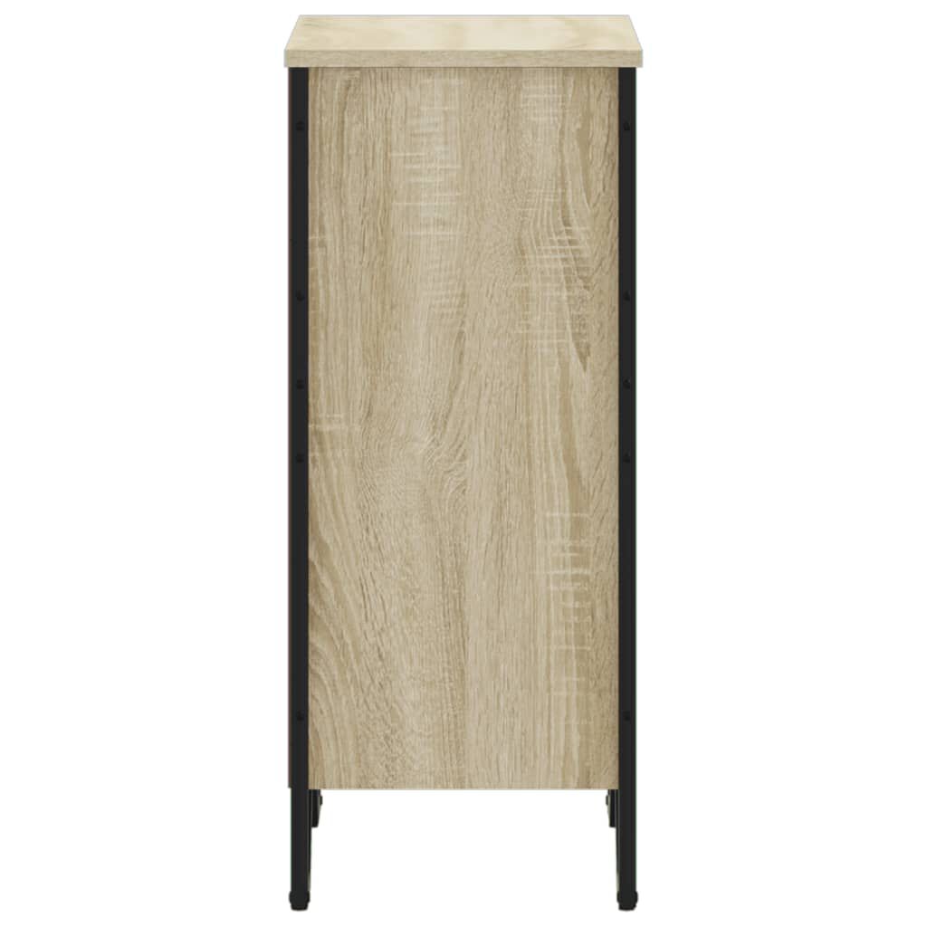 vidaXL Βιβλιοθήκη Sonoma Δρυς 50 x 31 x 74,5εκ. από Επεξεργασμένο Ξύλο
