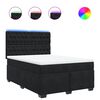 vidaXL &Kappa;&rho;&epsilon;&beta;ά&tau;&iota; Boxspring &mu;&epsilon; &Sigma;&tau;&rho;ώ&mu;&alpha; &Mu;&alpha;ύ&rho;&omicron; 160x200 &epsilon;&kappa;. &Beta;&epsilon;&lambda;&omicron;ύ&delta;&iota;&nu;&omicron;