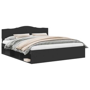 vidaXL &Sigma;&kappa;&epsilon;&lambda;&epsilon;&tau;ό&sigmaf; &Kappa;&rho;&epsilon;&beta;&alpha;&tau;&iota;&omicron;ύ &Mu;&alpha;ύ&rho;&omicron; 180 x 200 cm &Sigma;&tau;&epsilon;&rho;&epsilon;ά &xi;&upsilon;&lambda;&epsilon;ί&alpha; &pi;&epsilon;ύ&kappa;&omicron;&upsilon;