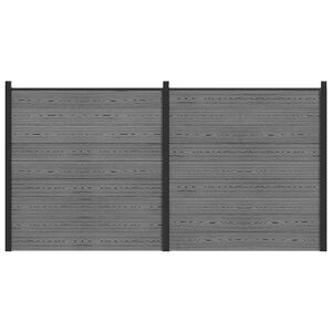 vidaXL &Sigma;&epsilon;&tau; &Phi;&rho;ά&chi;&tau;&eta; 353 x 186 cm WPC &kappa;&alpha;&iota; &Alpha;&lambda;&omicron;&upsilon;&mu;ί&nu;&iota;&omicron; &Gamma;&kappa;&rho;&iota;