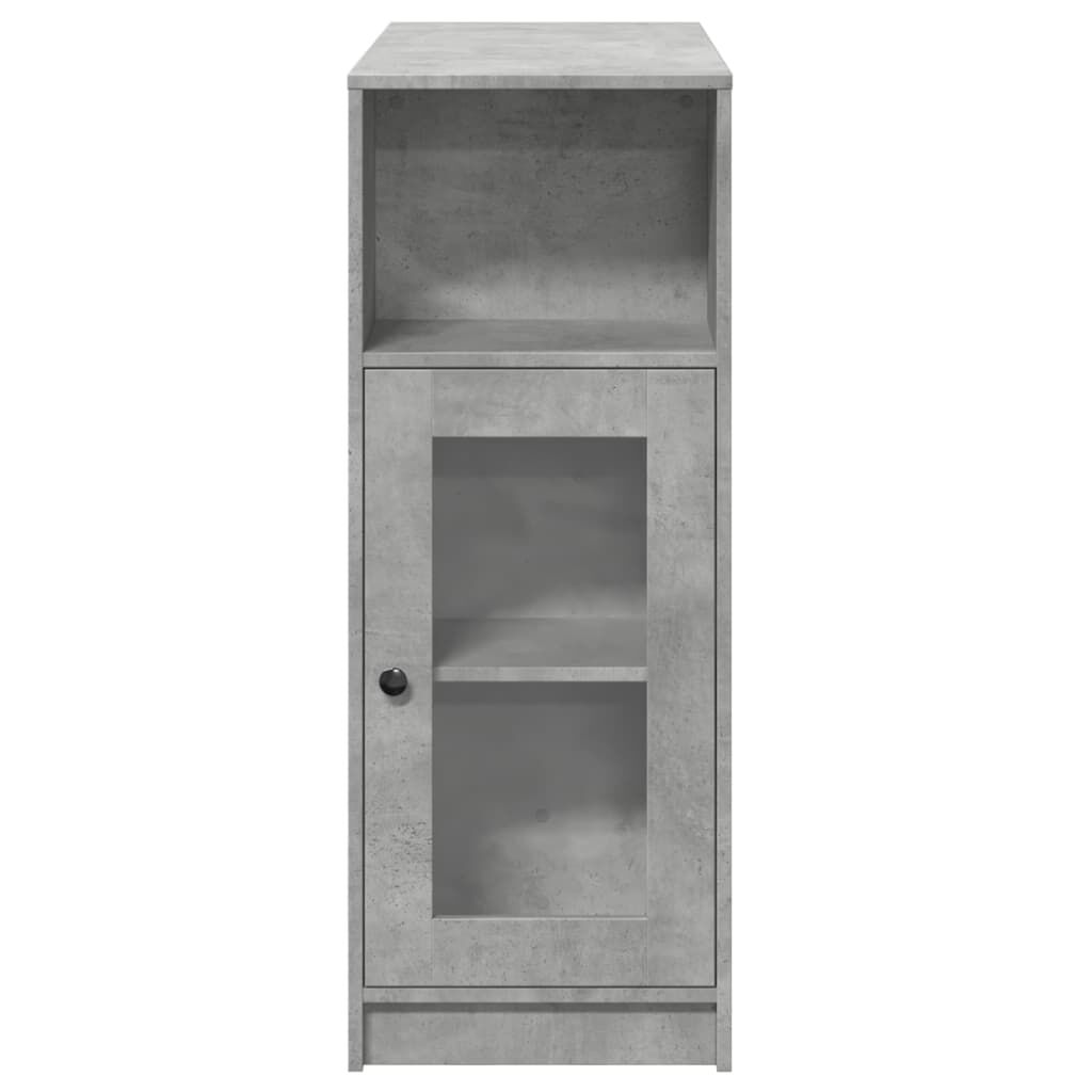 vidaXL Τραπέζι Μπαρ με Ράφια Γκρι Σκυρ. 101x40x103,5 εκ Επεξεργ. Ξύλο