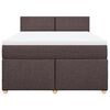 vidaXL &Kappa;&rho;&epsilon;&beta;ά&tau;&iota; Boxspring &mu;&epsilon; &Sigma;&tau;&rho;ώ&mu;&alpha; &Sigma;&kappa;&omicron;ύ&rho;&omicron; &Kappa;&alpha;&phi;έ 140x200 &epsilon;&kappa; &Upsilon;&phi;&alpha;&sigma;&mu;ά&tau;&iota;&nu;&omicron;
