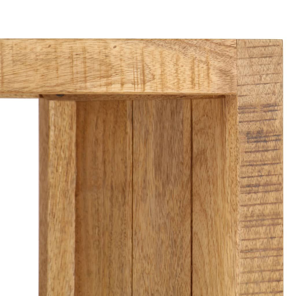 vidaXL Βιβλιοθήκη 40 x 30 x 175 εκ. από Μασίφ Ξύλο Μάνγκο