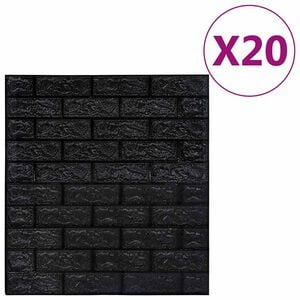 vidaXL 3D &Tau;&omicron;ύ&beta;&lambda;&alpha; &Tau;&alpha;&pi;&epsilon;&tau;&sigma;&alpha;&rho;ί&alpha;&sigmaf; &Alpha;&upsilon;&tau;&omicron;&kappa;ό&lambda;&lambda;&eta;&tau;&alpha; &Mu;&alpha;ύ&rho;&alpha; 20 &tau;&epsilon;&mu;.
